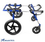 Wózek inwalidzki dla psa czterokołowy