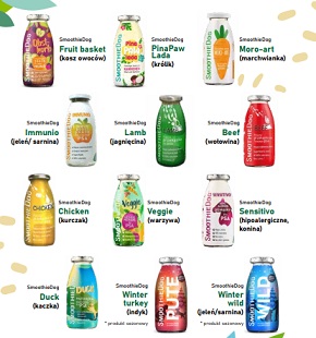 SmoothieDog płynna przekąska